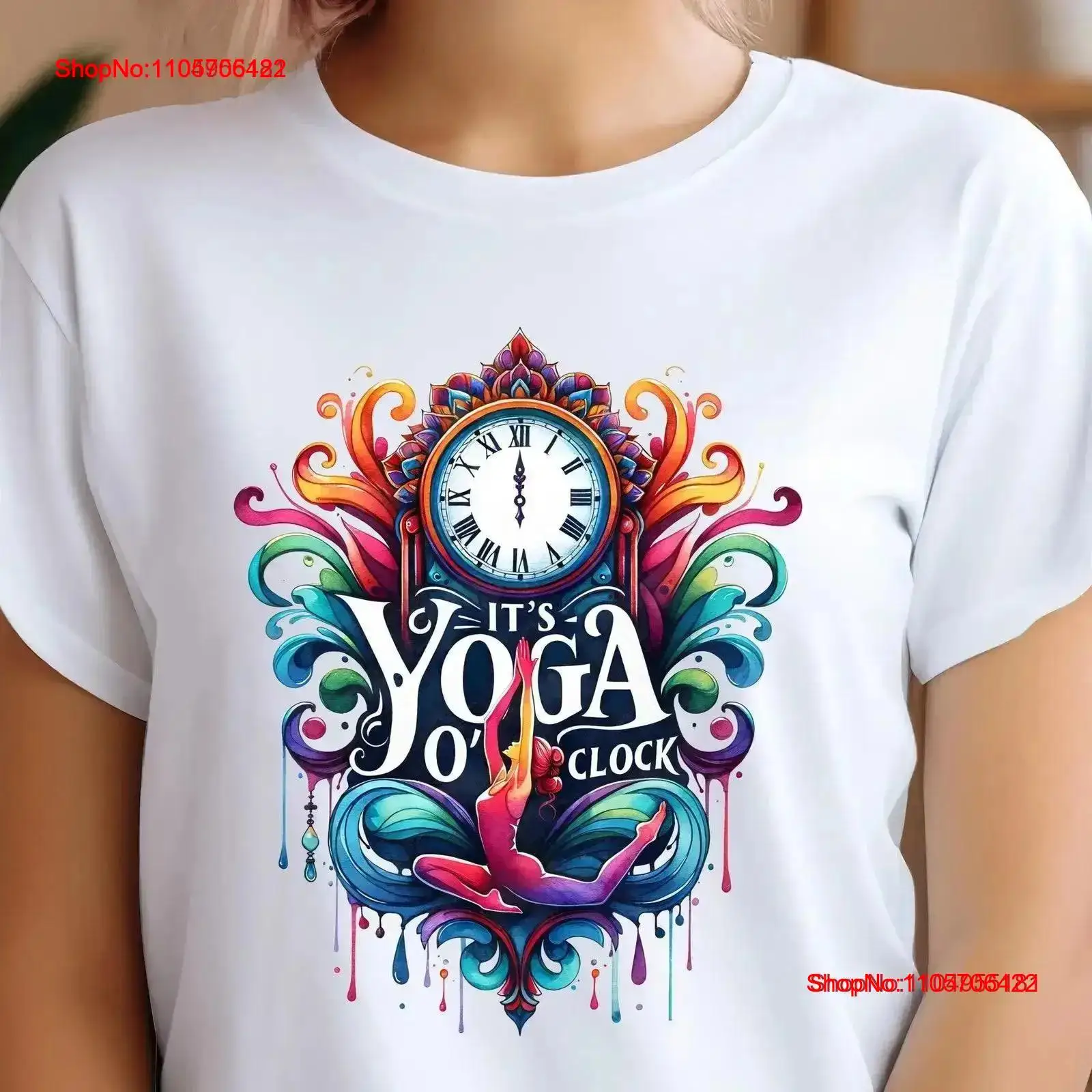 Yoga And Fitness Instructor - T-shirt Yoga It's O'Clock Meditation Premium