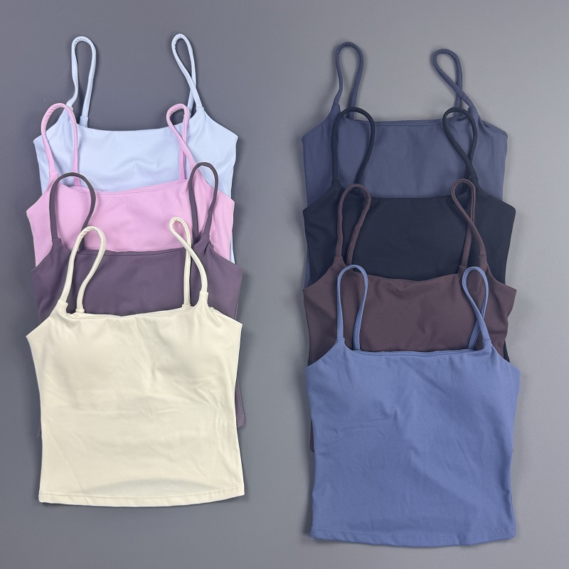 Stretch Strap Yoga - Top da Palestra per Donne, Canotta