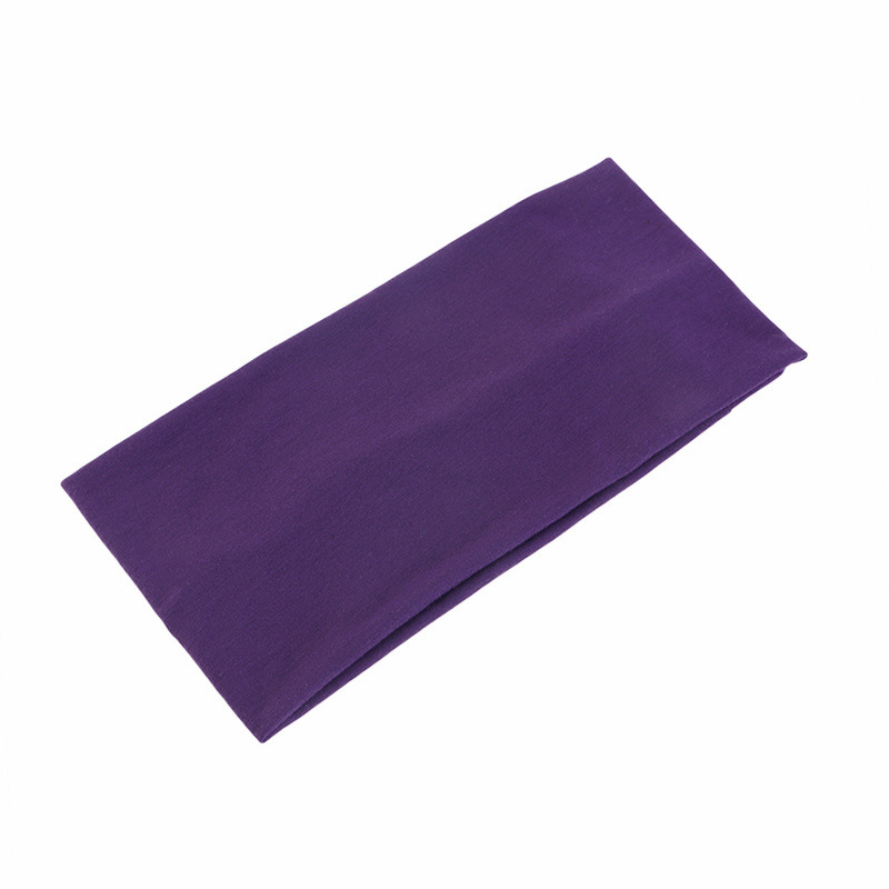 Stretch Strap Yoga - Fascia per capelli unisex a tinta