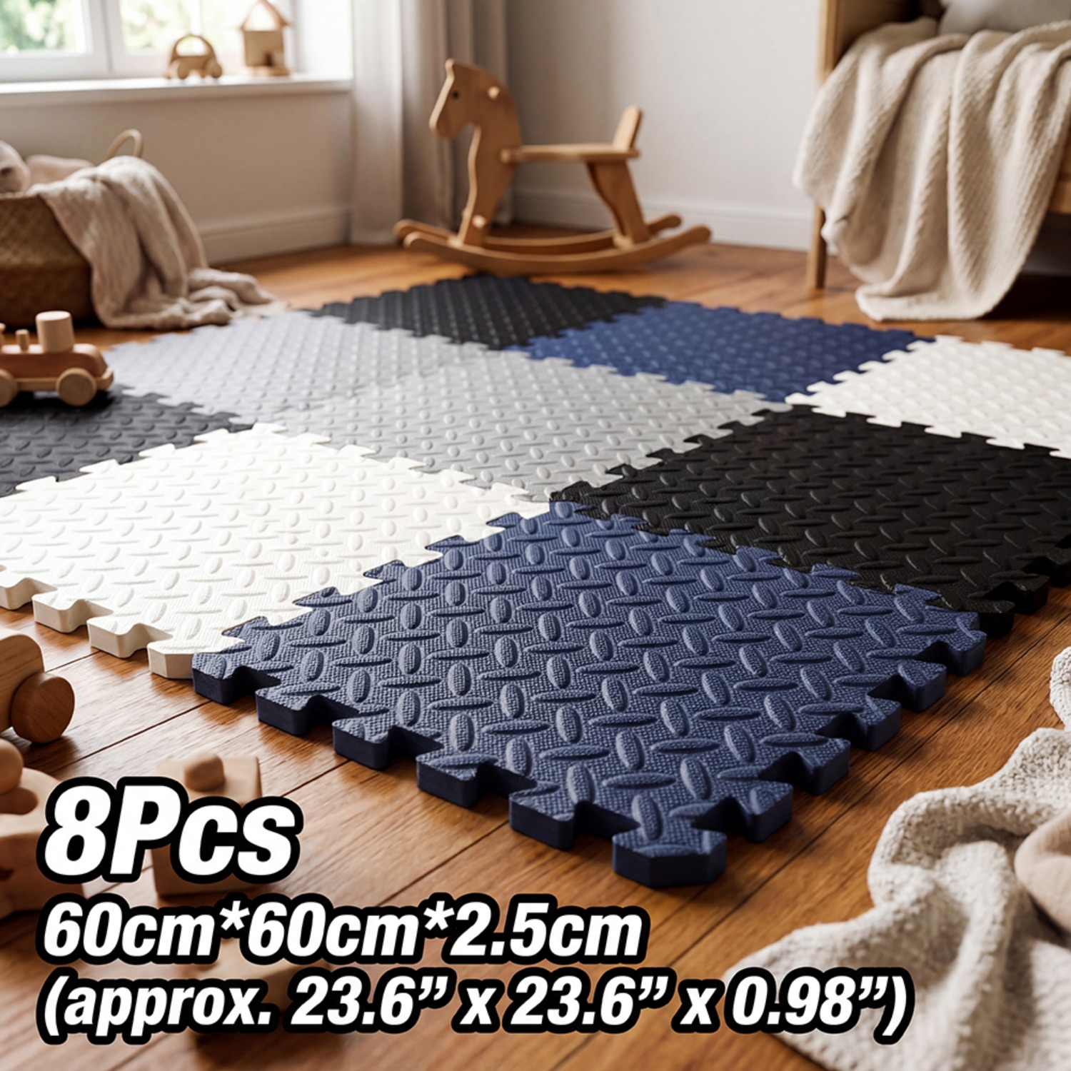 Set di 8 Tappetini in EVA 60x6 - Yoga Fitness Room recensione e prezzo
