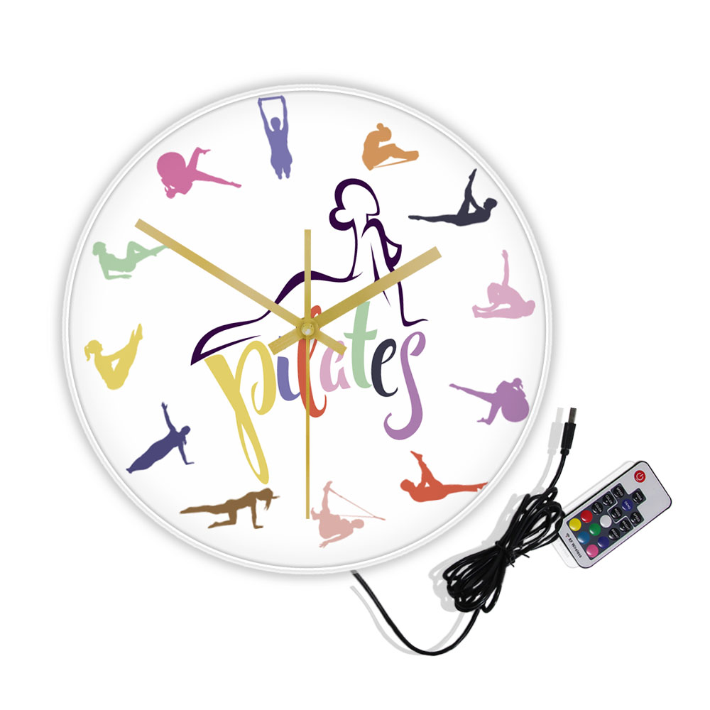 Orologio da Parete con Stampa  - Yoga Fitness Room recensione e prezzo