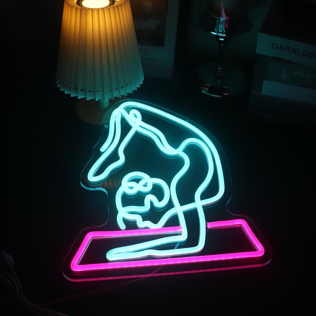 Insegna Neon Yoga, Luce da Par - Yoga Fitness Room recensione e prezzo