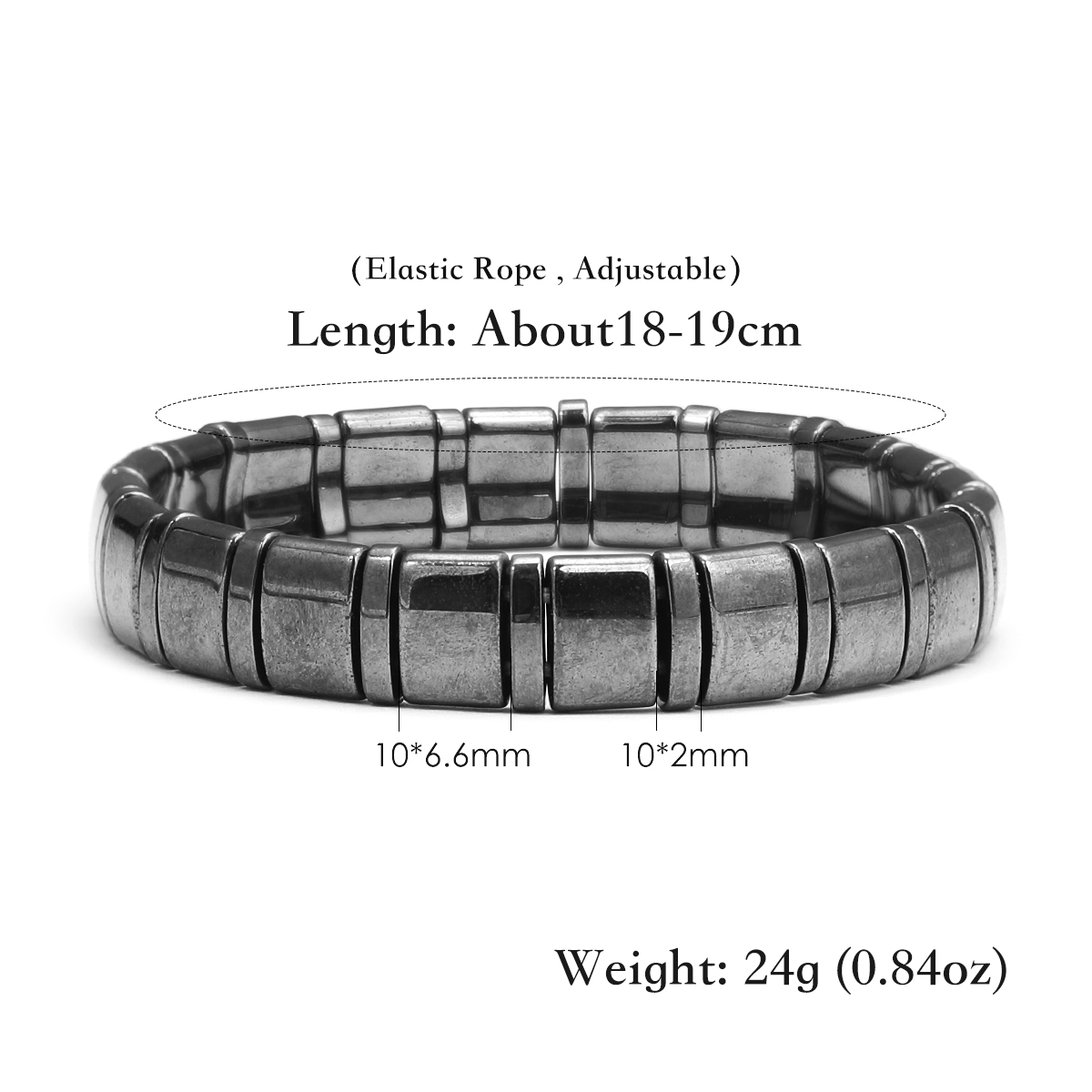 Bracciale in ematite di pietra - Yoga And Fitness Instructor recensione e prezzo